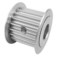 Poulie de distribution HTD 3M 5M 8M 16T 20T 40T 36T pour machine-outil CNC en alliage d'aluminium, transmission OEM, dimensions personnalisables