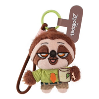 52toys Zootopia Cute Crew Collection Blind Box Figurines en peluche, mini poupées et porte-clés