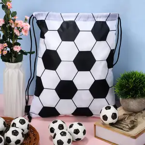 <span class=keywords><strong>Bolsa</strong></span> con Cordón para Balón de Fútbol de Poliéster 210D Personalizada, para Entrenamiento de Fútbol, Uso Promocional, Reutilizable, con Logotipo Personalizado - Product Image 5