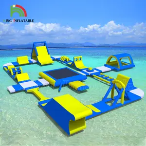 Recreational Facilities Inflatable Aqua Park Outdoor Amusement Parks Giant Inflatable Floating Water Park