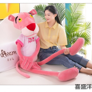 <strong>Pink</strong> <strong>Panther</strong> Plush Toy Pillow Cute Rag Doll Girl Plus Size Birthday Girl - Product Image 3