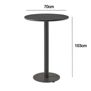 Mesa de <span class=keywords><strong>Bar</strong></span> de Metal de Estilo Moderno, Mesas Altas de Restaurante, Mesa de Jardín Impermeable - Product Image 1