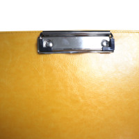 Coussin en cuir couleur or Sigma Gamma Rho Business Padfolio