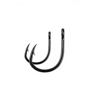Hameçons <span class=keywords><strong>de</strong></span> pêche Rogue en nickel noir, grande taille, pour eau salée, poissons géants des profondeurs, à pointes barbelées, tailles 1-120, pour la pêche à la carpe <span class=keywords><strong>de</strong></span> l'herbe d'huile du sud avec jig - Product Image 2