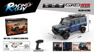 Coche RC Miniatura 1:43 4x4 <span class=keywords><strong>de</strong></span> Escritorio, Juguete <span class=keywords><strong>de</strong></span> Simulación Todoterreno, Coche Eléctrico <span class=keywords><strong>de</strong></span> Plástico <span class=keywords><strong>de</strong></span> Grado Hobby, Camioneta Rock Crawler para Niños - Product Image 6