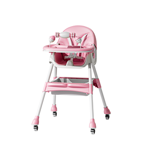 <span class=keywords><strong>Chaise</strong></span> haute convertible pour bébés et tout-petits <span class=keywords><strong>Chaise</strong></span> haute pour bébé avec siège rehausseur à double plateau <span class=keywords><strong>de</strong></span> sécurité et harnais <span class=keywords><strong>de</strong></span> sécurité à 5 points - Product Image 2