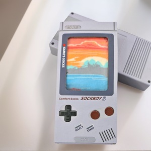 Calcetines de poliéster <span class=keywords><strong>con</strong></span> diseño de consola de videojuegos, unisex, regalo navideño, absorbentes del sudor, transpirables, estilo retro, superventas transfronterizo - Product Image 3