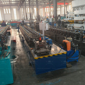 เครื่องขึ้นรูปโครงท่อลม HVAC แบบควบคุมด้วย PLC อัตโนมัติ พร้อมระบบควบคุมปริมาณลมด้วยมอเตอร์ สำหรับการผลิตโครงดัมเปอร์ควบคุมปริมาณลม - Product Image 6