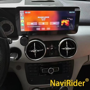 สำหรับรถเบนซ์ GLK คลาส ปี 2013 2014 2015 ระบบนำทาง GPS จอสัมผัสแอนดรอยด์ เครื่องเสียงติดรถยนต์ รองรับ Carplay เครื่องเล่นวิทยุในรถยนต์ เครื่องเล่นวิดีโอ ชุดหัวหน้าจอ - Product Image 1