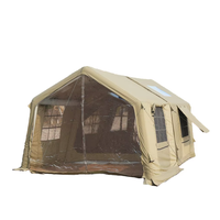 Tente de camping gonflable portable à gonflage rapide, abri extérieur pour événements promotionnels avec sac de transport