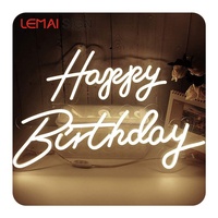 Livraison rapide, enseigne au néon LED personnalisée, chambre à coucher, fête d'anniversaire, décoration de la maison, mariage, enseigne au néon