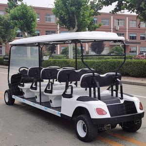 Туристический автобус Shininglsv, восемь пассажирских транспортных средств для гостеприимства, морской курорт, 8-местная электрическая тележка - Product Image 5