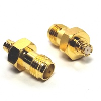Adaptador Coaxial RF de 50 Ohm SMP Hembra a SMA Hembra para Enrutador Inalámbrico 3G 4G LTE, 18G, Antena Externa de Radio Wi-Fi