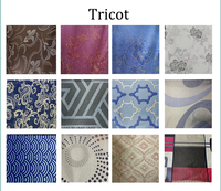 Tissu à tic-tac bon marché pour matelas 80GSM 100 tissu de matelas en tricot de polyester