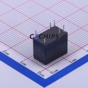 JRC-23F-005-1ZS(555) Signal Relay DIP,7.5x12.5mm 5V 1 Changeover: 1C (SPDT-Changeover)::: 6 1A-30VDC/300mA-60VDC/500mA-125VAC - Product Image 2
