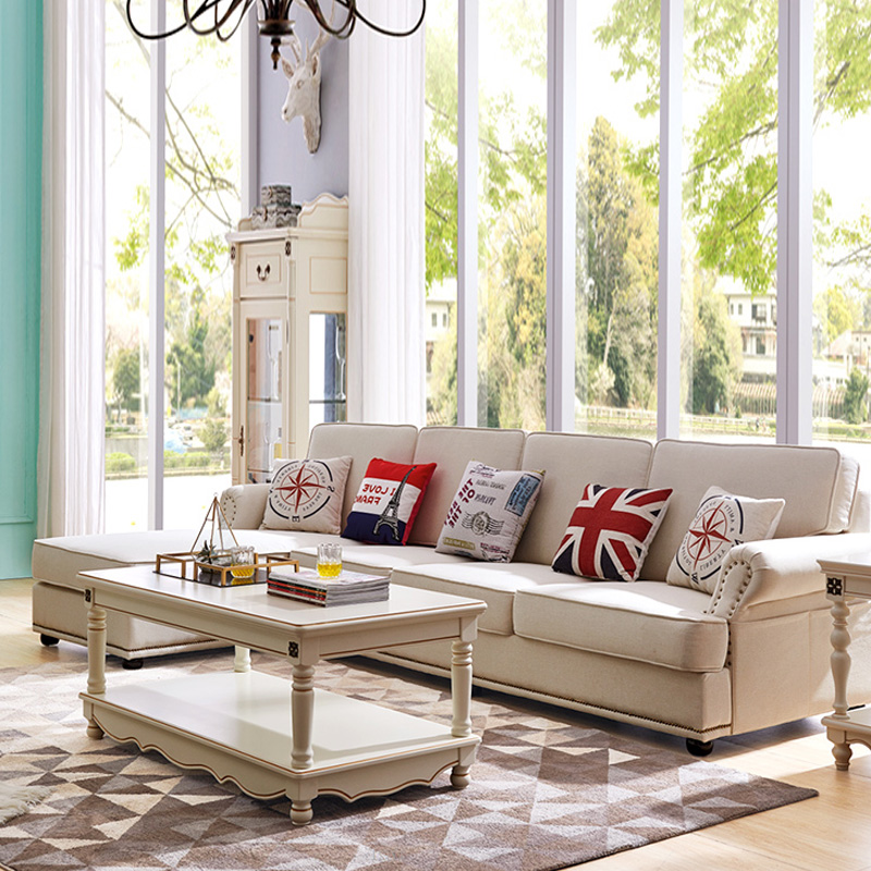 アメリカンスタイルのソファセット家具セクショナルデザイン高級L字型