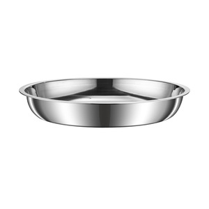 Plato Redondo de Acero Inoxidable 14-30cm, Engrosado, 304, para Uso Doméstico y Comercial - Product Image 3