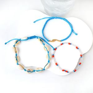 Bracelets décontractés pour filles à prix abordables, bijoux de style marin, bracelet en plastique tendance, bracelet réglable en acier inoxydable pour femmes - Product Image 2