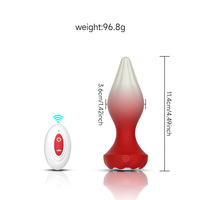 Plug anal vibrant et lumineux pour femmes, pour l'expansion anale, le massage et les soins de plaisir personnel