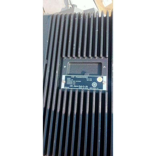 JRC VHF Transceiver NTE-770S Marine Communication Equipment Made In Japan
