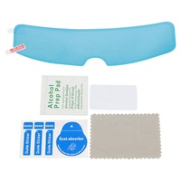 Universele Motorhelm Optioneel Clear Regendicht Film Anti Regen Clear Anti-Fog Patch Screen Voor K3 K4 AX8 LS2 hjc Mt Helmen