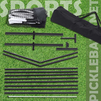Filet de Pickleball Portable de haute qualité de 22 pieds avec sac de transport personnalisé en gros pour le divertissement en plein air des enfants