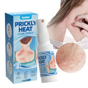 Sumifun Private Label <span class=keywords><strong>Prickly</strong></span> <span class=keywords><strong>Heat</strong></span> Powder Spray Rinfrescante per Pelle Secca con Vitamina E e Ingredienti Erboristici 30mL - Sollievo dal Dolore e Cura della Salute - Product Image 3