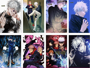 Servicio de Impresión de Pósters de Anime en Cartón Laminado con Película Impresa Digitalmente, Decoración de Pared con Diseños de <span class=keywords><strong>Manga</strong></span> Personalizados al por Mayor - Product Image 1