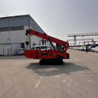 Mini-grue araignée compacte de 1 à 14 tonnes, grue araignée sur chenilles