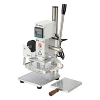 Machine manuelle de marquage à chaud pour cuir, PU, PVC, papier – Presse à chaud pour logo et gaufrage DIY
