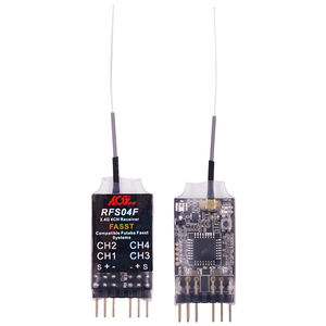 RFS04F 8.4V FASST Modo de Recepción con Antena Única 4g Mini RC para Accesorios de Aviones de Ala Fija - Product Image 1