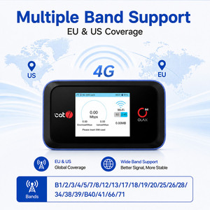 OEM/ODM OLAX MT60 4G LTE Pocket WiFi 6 <b>Router</b> Cat7 300Mbps <b>Mobile</b> Hotspot With LCD Screen 4000mAh Battery in Stock High-Speed Wi - Product Image 3
