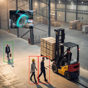 Cámara Multifunción para Montacargas con IA, Sistema de Cámara para Montacargas, Solución Inteligente para Cámara de Montacargas, Kit de Cámara para Punto Ciego de Montacargas - Product Image 3