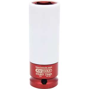 KS TOOLS 1/2 "Casquillo de impacto de rueda de aluminio, profundo, 21mm - Product Image 4