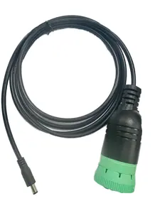 Cable de conexión personalizado J1939 macho a DC5521 para cable de conexión de diagnóstico automotriz