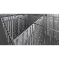 Puerta Batiente Plana de Acero Liso para Almacenamiento, con Cerradura Empotrada Verde y Placa Protectora Reforzada de Diamante, para Almacenamiento Comercial, Escuelas y Almacenes