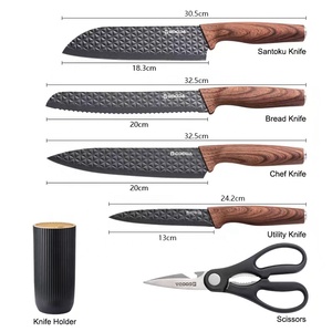 Juego <span class=keywords><strong>de</strong></span> <span class=keywords><strong>cuchillos</strong></span> <span class=keywords><strong>de</strong></span> cocina, <span class=keywords><strong>cuchillos</strong></span> <span class=keywords><strong>de</strong></span> cocina <span class=keywords><strong>de</strong></span> grano <span class=keywords><strong>de</strong></span> madera <span class=keywords><strong>de</strong></span> acero inoxidable, juego <span class=keywords><strong>de</strong></span> <span class=keywords><strong>cuchillos</strong></span> <span class=keywords><strong>de</strong></span> cocina <span class=keywords><strong>de</strong></span> chef con revestimiento antiadherente con soporte - Product Image 6
