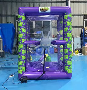 Sealed <span class=keywords><strong>Air</strong></span> Gonfiabile Soldi Afferrare Booth/Contanti Cubo Macchina da Soldi di Booth per Evento - Product Image 4