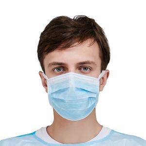 หน้ากากอนามัยแบบผูกเชือกชนิดใช้แล้วทิ้ง <span class=keywords><strong>3</strong></span> ชั้น ไม่ถักทอ ประเภท IIR สำหรับใช้ทางการแพทย์ในโรงพยาบาล จัดจำหน่ายโดยตรงจากโรงงาน - Product Image 2