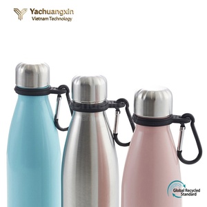 Hot Sale Silicone Water Bottle Carrier with Keychain Clip for Outdoor Activities or Daily Use <b>Camping</b> & <b>Hiking</b> Product - Product Image 2