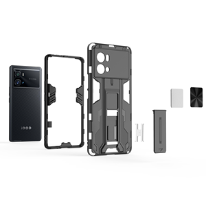 เคสสมาร์ทโฟนขาตั้งแม่เหล็กกันกระแทกแบบแข็งสำหรับ <span class=keywords><strong>VIVO</strong></span> <span class=keywords><strong>IQOO9</strong></span> PRO 5G - Product Image 6
