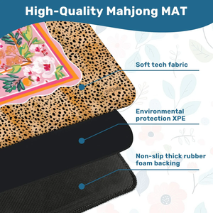 Nuovo Tappetino da Mahjong di Lusso in Neoprene Serie Britt Mills 31.5x31.5" per <span class=keywords><strong>Giochi</strong></span> d'Azzardo e Poker, Design Portatile, Disponibile - Product Image 6