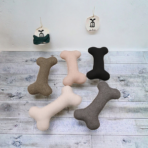 Cute <strong>Bone</strong> Shaped <strong>Dog</strong> Chew Toy Durable Pet Interactive Sound Plush Toy Soft Cotton <strong>Filling</strong> Felt Material for Eco-Friendly - Product Image 2