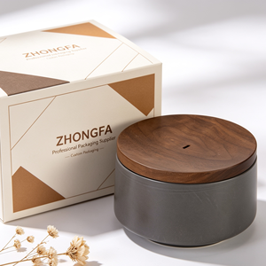Tapas de madera de acacia y caucho natural barnizadas para recipientes de almacenamiento de alimentos y frascos de vidrio, cierre para botellas - Product Image 1