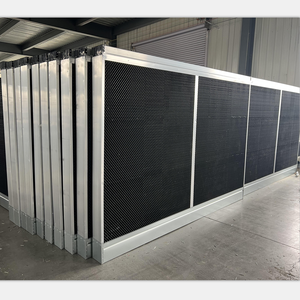 Neue 1-jährige Garantie Kunststoff-Verdunstungswaben-Kühl kissen mit Edelstahl rahmen für Geflügelfarmen in Hühner häusern - Product Image 4