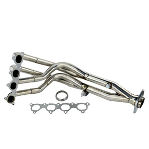 ท่อร่วมไอเสีย Honda B-Series ขนาด 2.5 นิ้ว ทำจากสแตนเลส 304 แบบตรง สำหรับ B16 B18 Civic Integra Si - Product Image 1