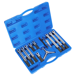 Juego de Extractores de Engranajes de 13 Piezas, Kit de Extractor de Volante y Rodamientos de 2/3 Mordazas con 9 Garras de Extracción, Herramienta de Extracción de Volantes, Rodamientos y Engranajes de Alta Resistencia - Product Image 2