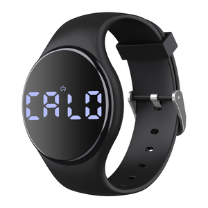 <span class=keywords><strong>Reloj</strong></span> Electrónico LED Redondo <span class=keywords><strong>Barato</strong></span> al por Mayor, <span class=keywords><strong>Reloj</strong></span> Digital Deportivo de Moda para Hombre y Mujer con Caja de Regalo para Estudiantes - Product Image 5
