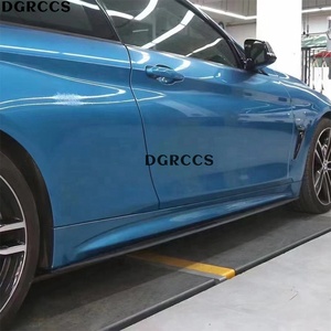For 4 Series F32 F33 F36 2013-2020 Style Side Skirt True Carbon Fiber Side Skirt Side wings - Product Image 6