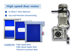 Oem Lieferant Hallo-Speed Tür Servo Motor Und Control Panel Einphasig Hohe Geschwindigkeit Tür Motor - Product Image 5